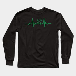 Vegan Heartbeat Long Sleeve T-Shirt